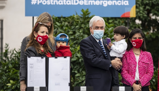 Presidente Piñera promulgó Ley que extiende el Postnatal de Emergencia