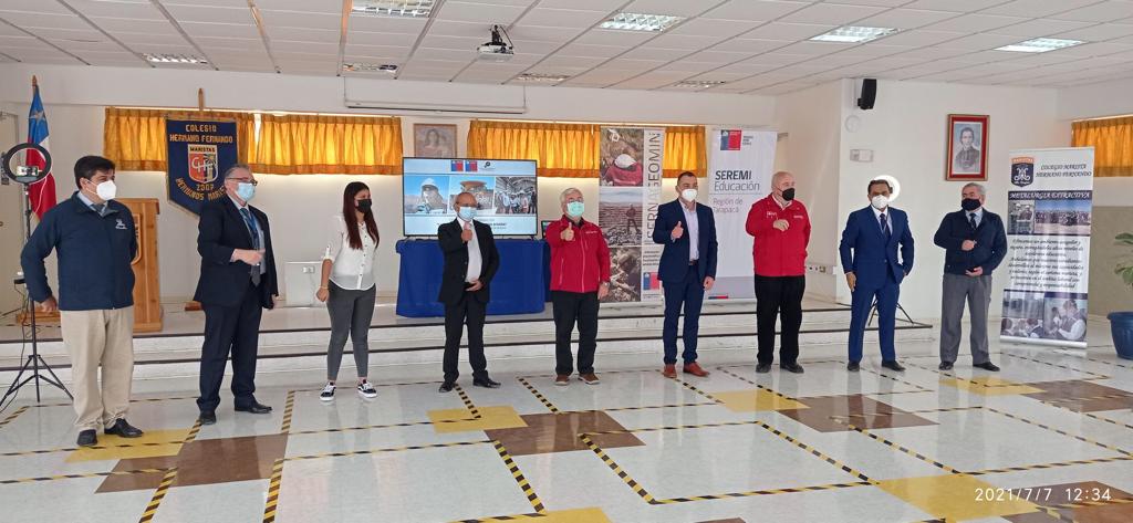 Sernageomin inaugura tercera versión de curso que capacitará a más de 660 alumnos para trabajar en Seguridad Minera