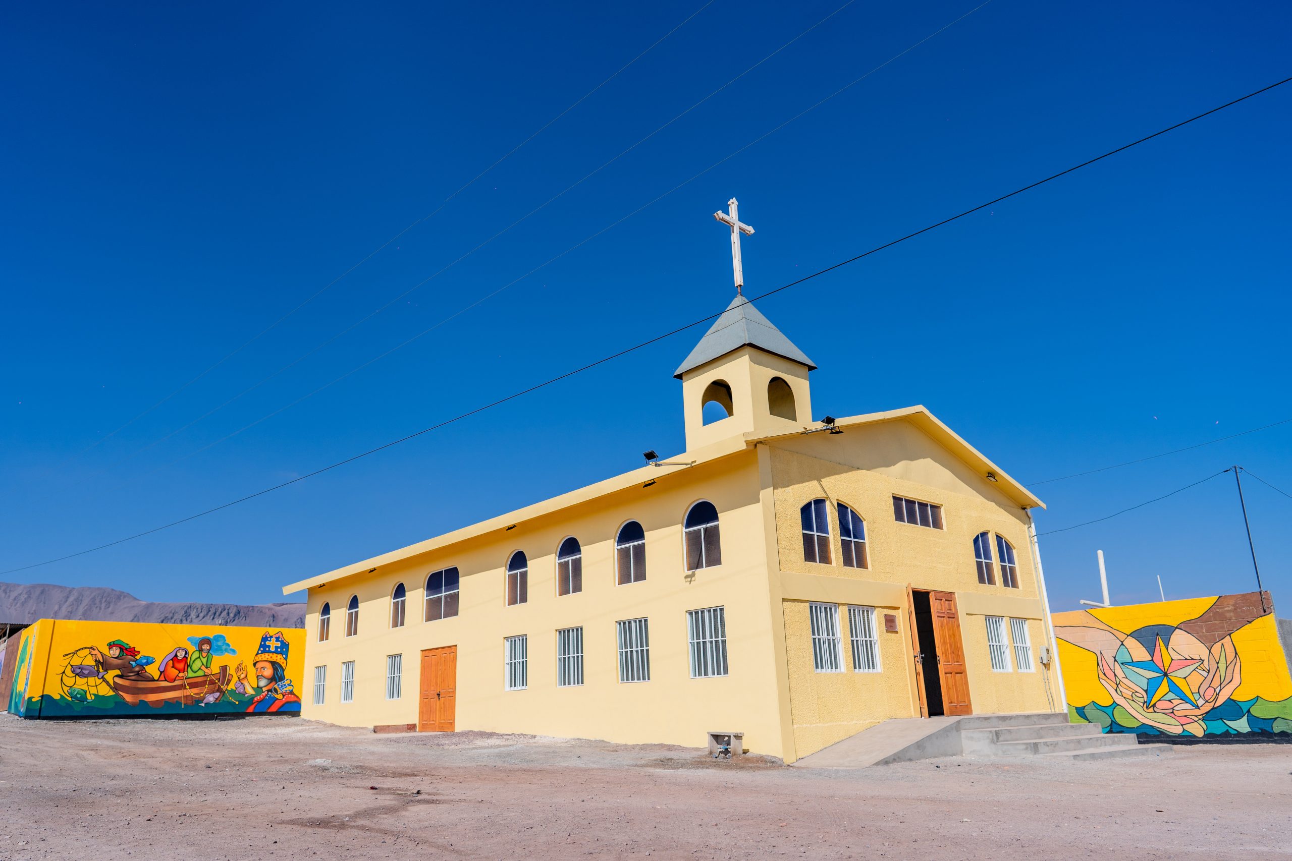 Comunidad de Chanavayita recibió obra de remodelada Parroquia María Estrella del Mar