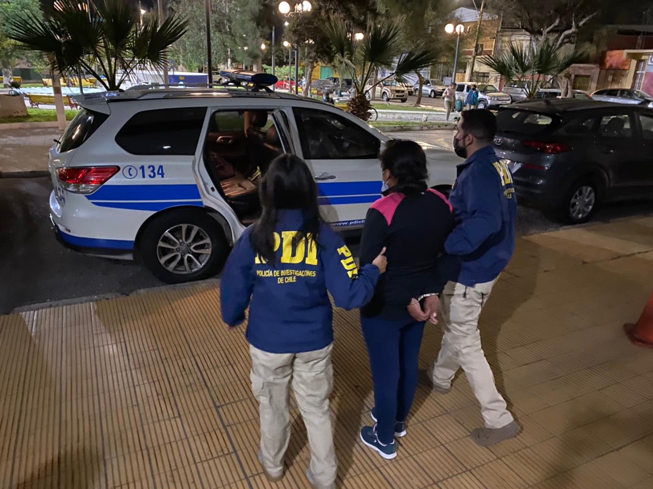 PDI sorprende a extranjera antes acogida a expulsión del país para evitar pena aflictiva de cárcel