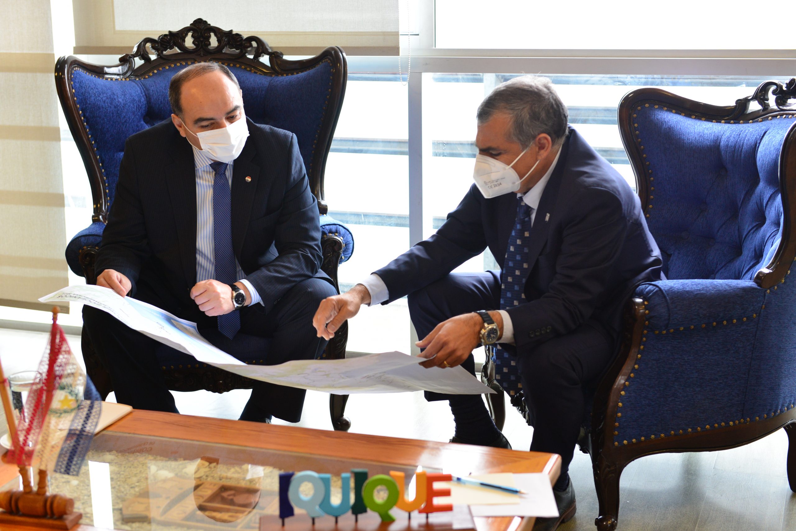 Embajador de Paraguay en Chile visita Iquique y se reúne con alcalde Soria