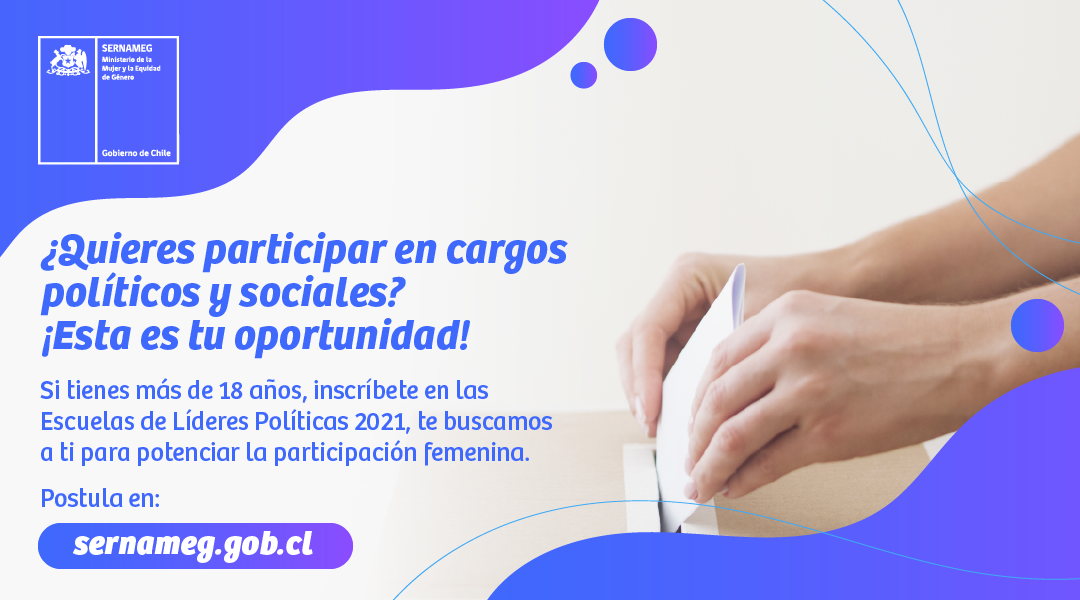 Cuarenta y cinco cupos para postular a la Escuela de Líderes Políticas en Tarapacá