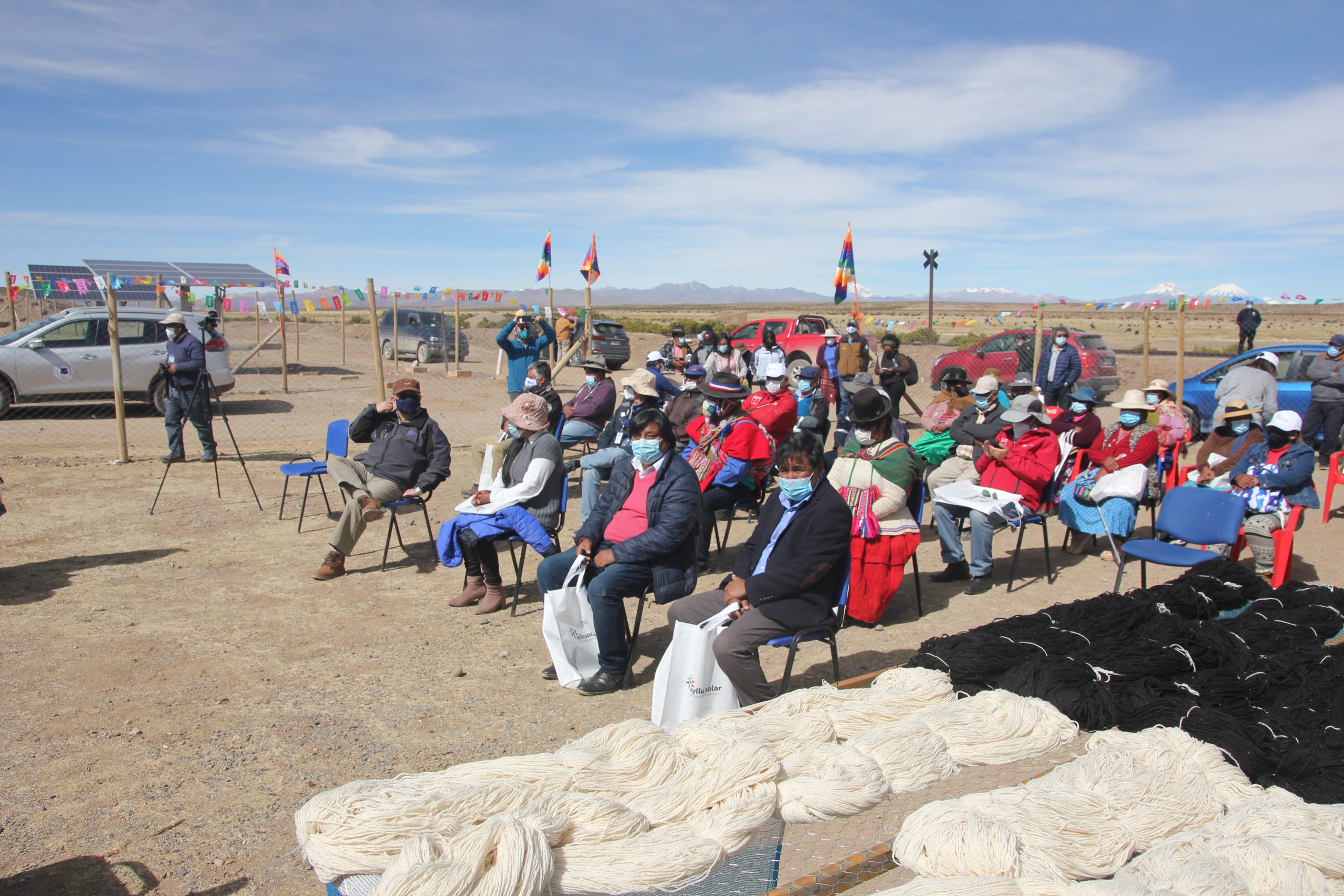 Cores rurales respaldaron a ganaderos y estiman que proyecto de fibra camélida debe continuar