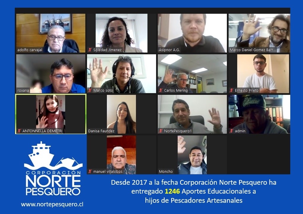 Antonnella Demetri, hija de pescador artesanal: “Estos aportes repercuten en la vida y educación de los que hemos sido beneficiados durante estos años”