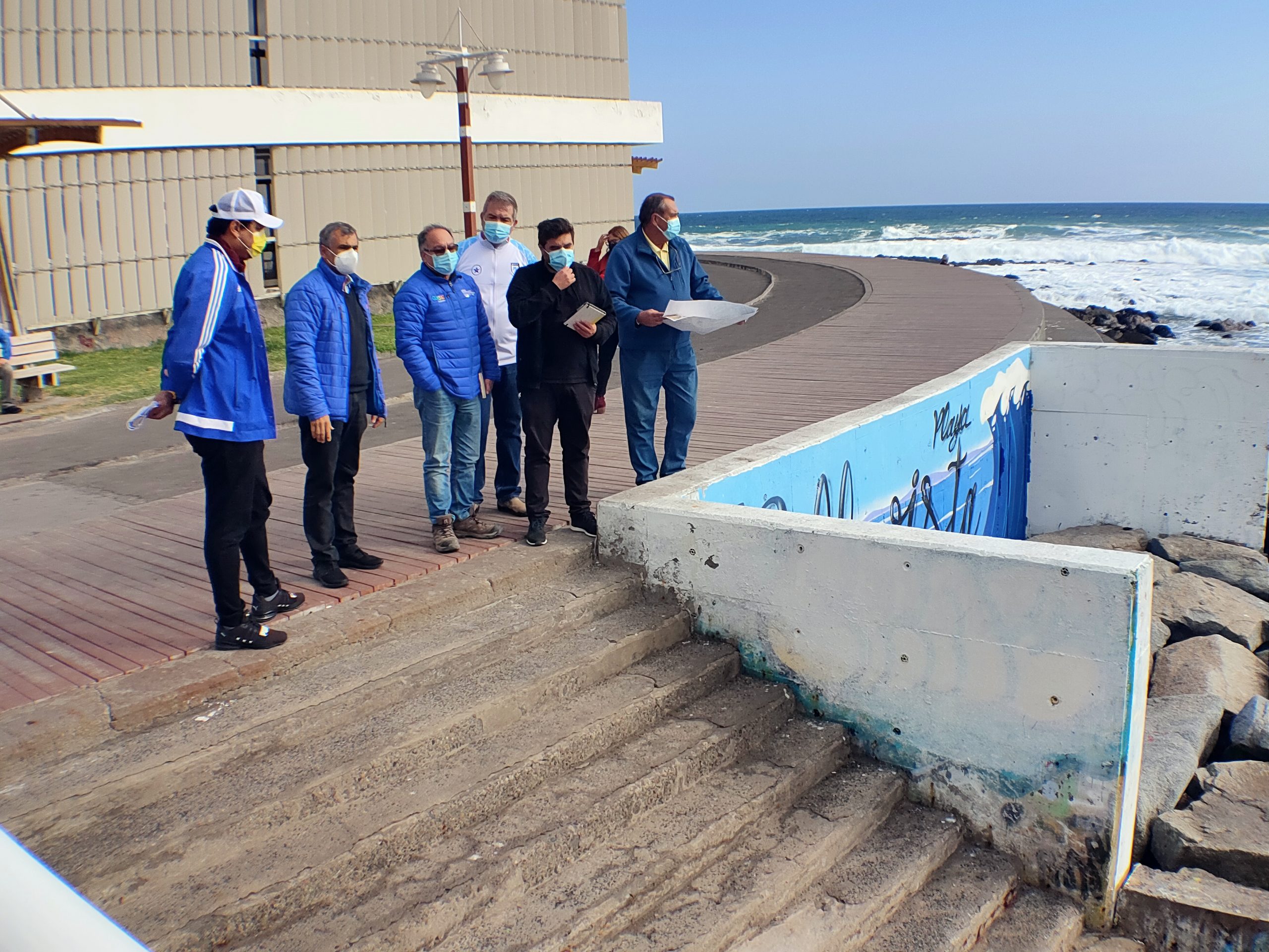 Municipalidad de Iquique presenta propuesta para recuperar Playa Bellavista