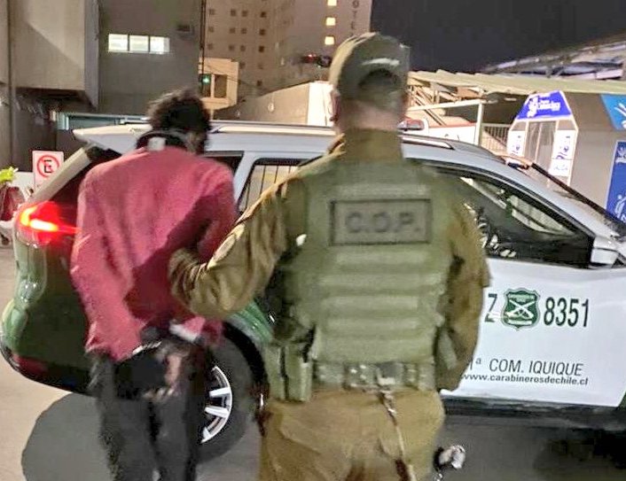 Detenido por robo con violencia en sector Plaza Brasil