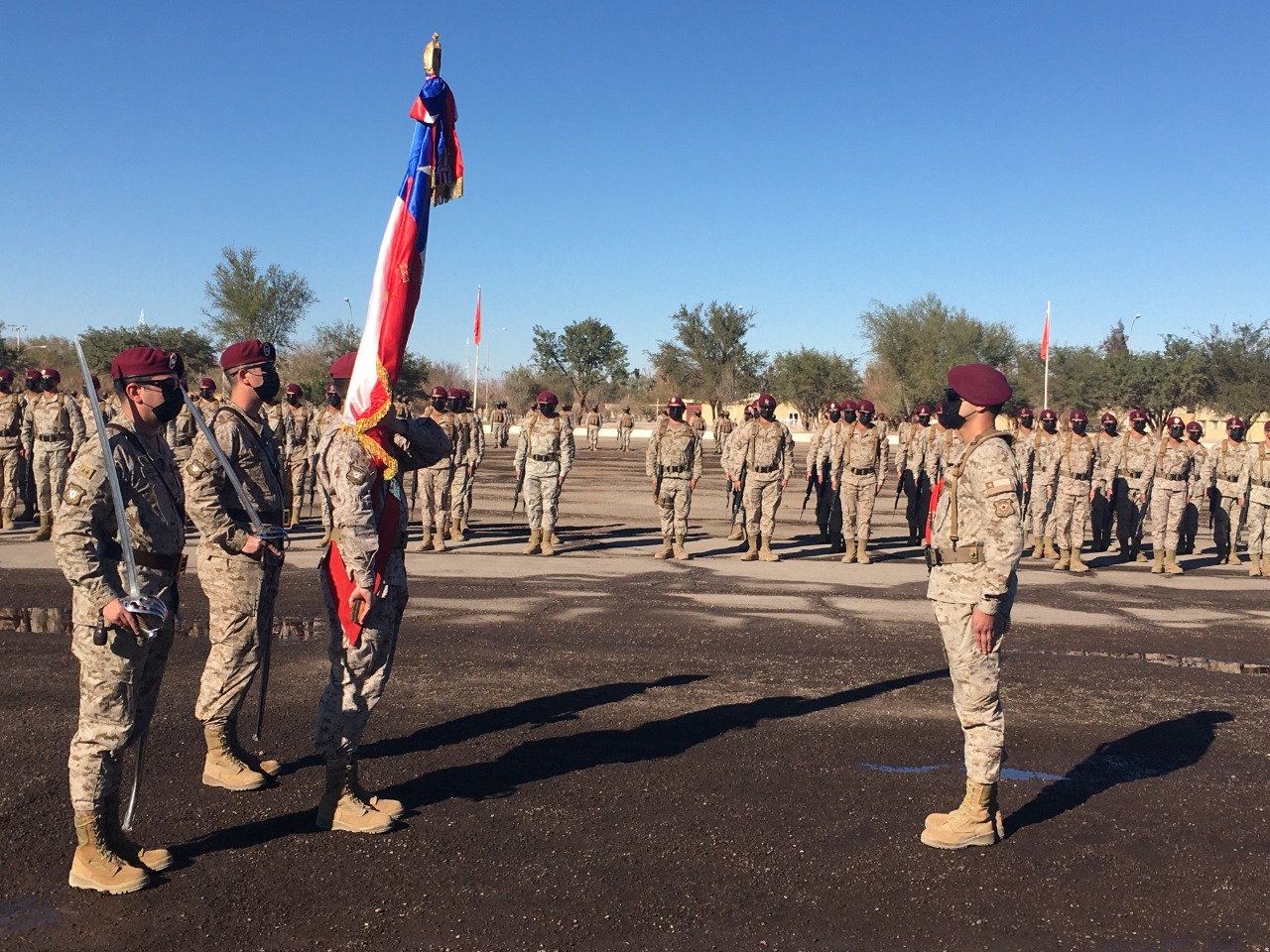 Soldados del Ejército reafirmaron su compromiso con la Patria en Juramento a la Bandera