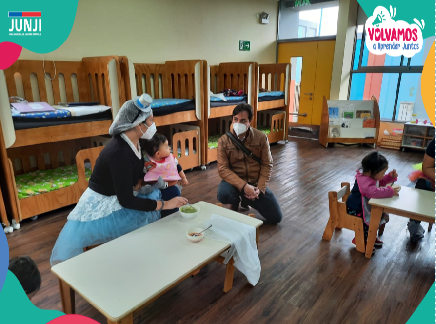 Niños y niñas se reencuentran con jardines infantiles de JUNJI Tarapacá
