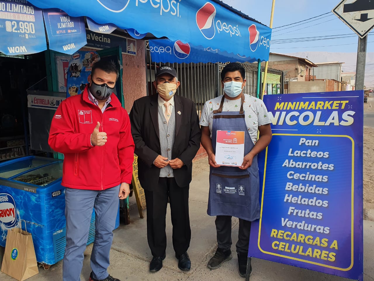 Cores entregaron junto a Sercotec certificados que acreditan la digitalización de los negocios de 126 emprendedores de Tarapacá