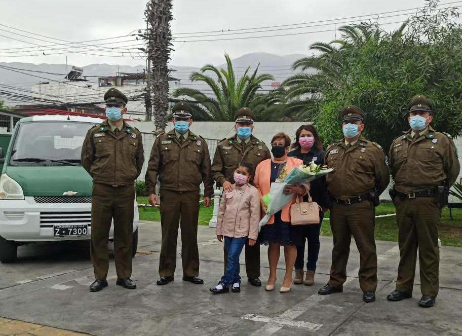 Reconocimiento al Suboficial Mayor Roberto Rosales