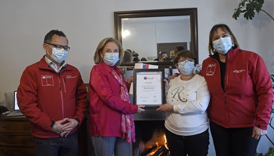 Primera Dama visita adulta mayor que obtuvo su cuartomedio en programa “Cumpliendo por un Sueño”