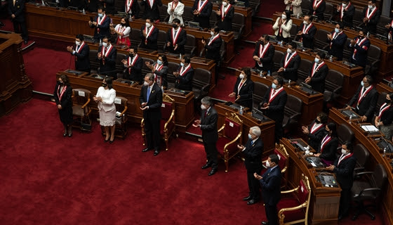 Presidente Piñera asiste a ceremonia de cambio de mando de Perú
