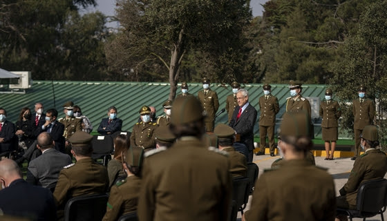 Presidente Piñera inaugura nuevas dependencias de la Escuela de Carabineros en Viña del Mar