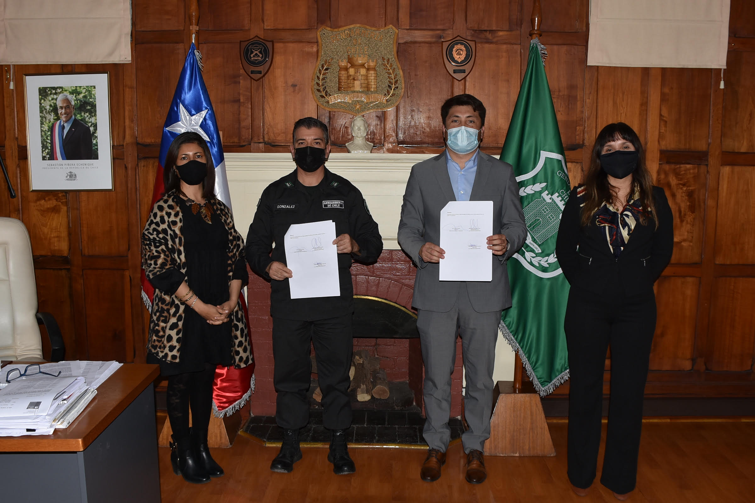 Gendarmería y Fundación Reinventarse firmaron convenio de cooperación