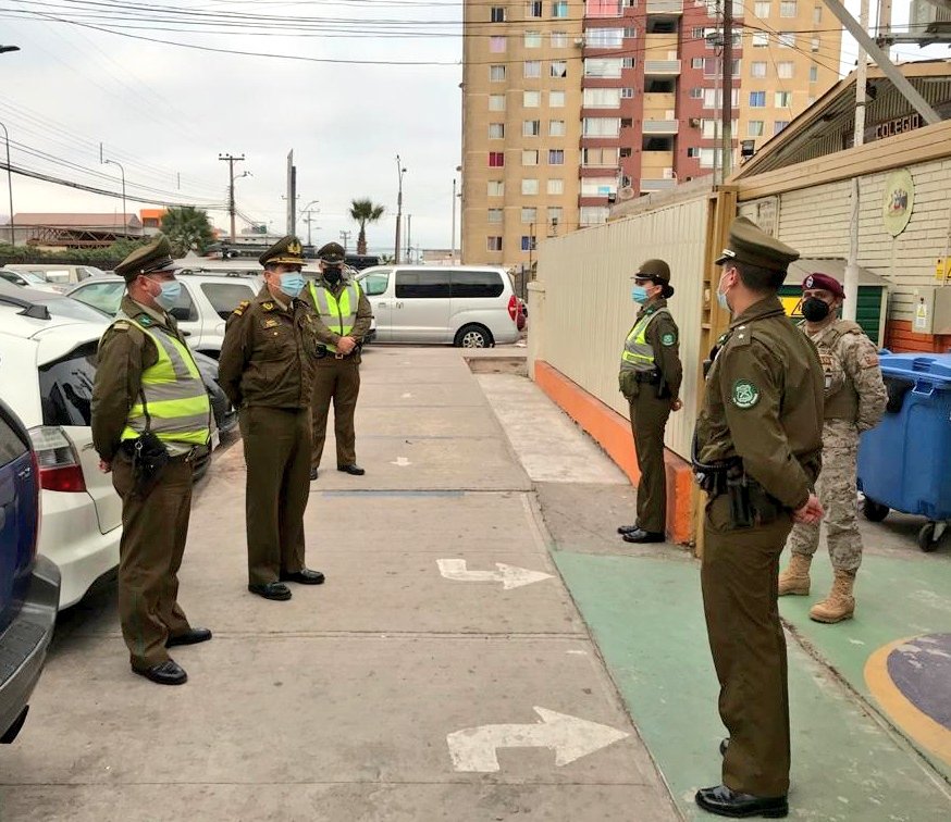 Carabineros de Tarapacá entregó balance del pasado fin de semana largo