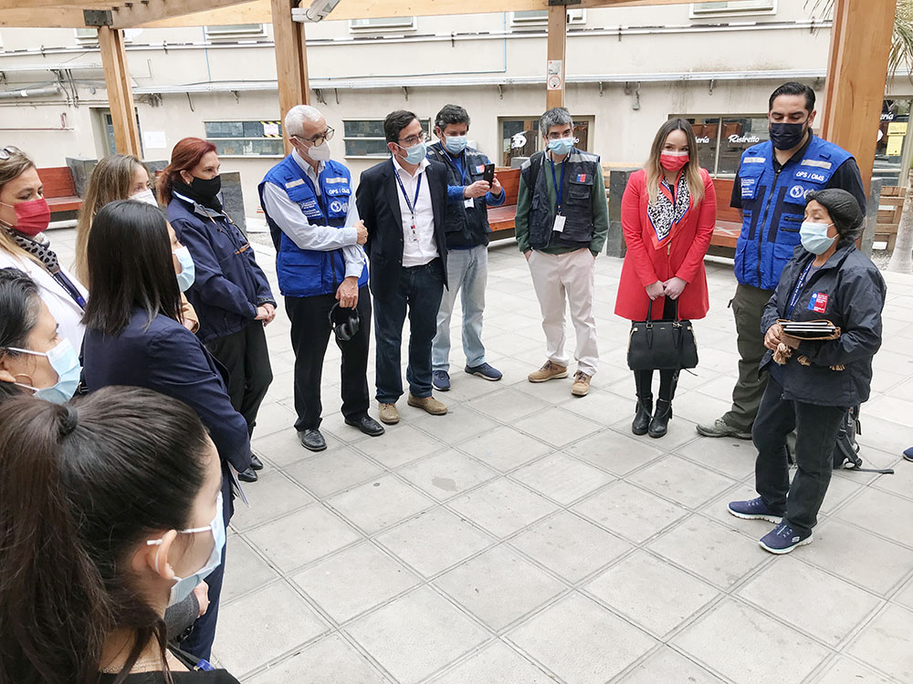 Dupla sanitaria para migrantes del Servicio de Salud fue bien evaluada por Ministerio de Salud y la OPS