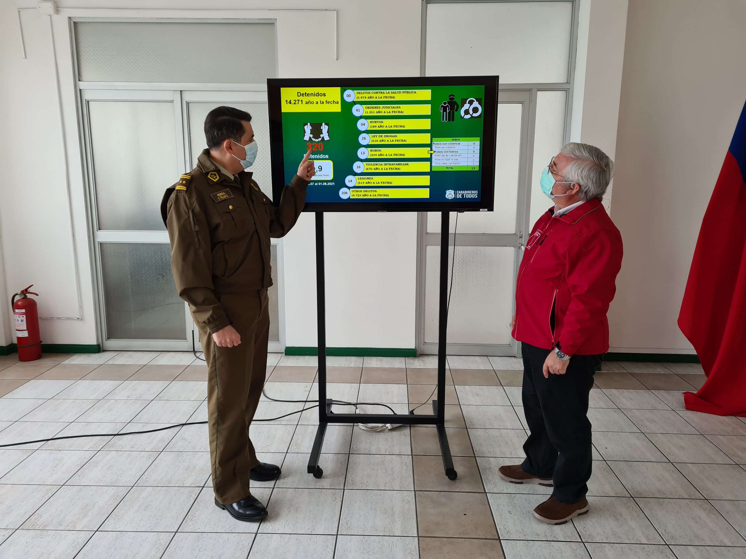 Carabineros de Tarapacá detuvo a 1.300 personas con órdenes  vigentes