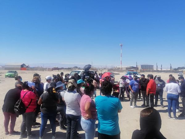 Comité de Viviendas Fuerza y Esperanza ocupó terrenos en Pozo Almonte