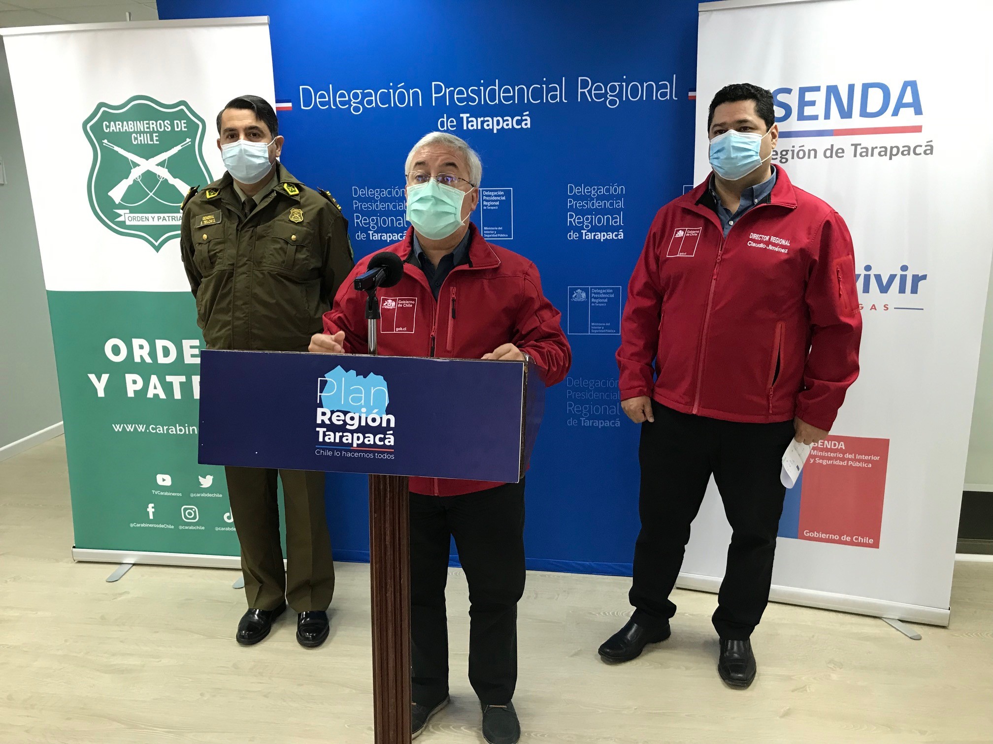 Delegado Presidencial de Tarapacá, Miguel Ángel Quezada: “Tenemos que respaldar a Carabineros de Chile”