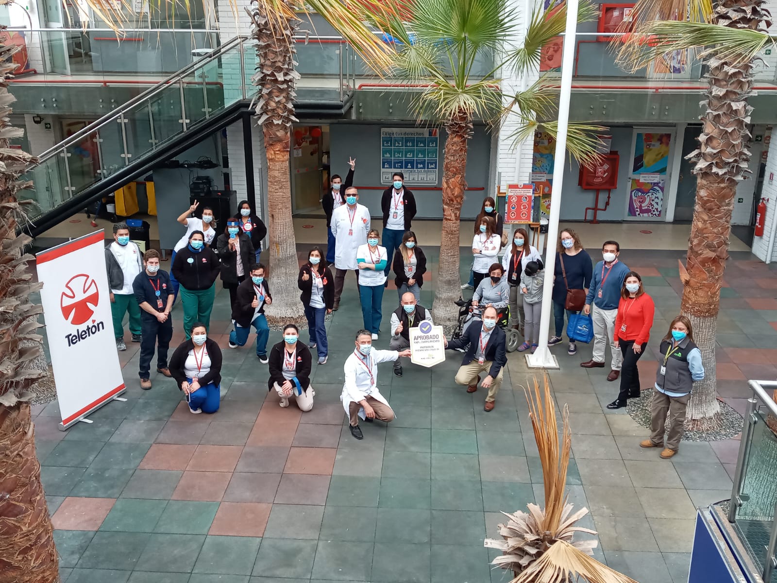Teletón Iquique recibe Sello Mutual COVID-19 que reconoce medidas sanitarias de la institución