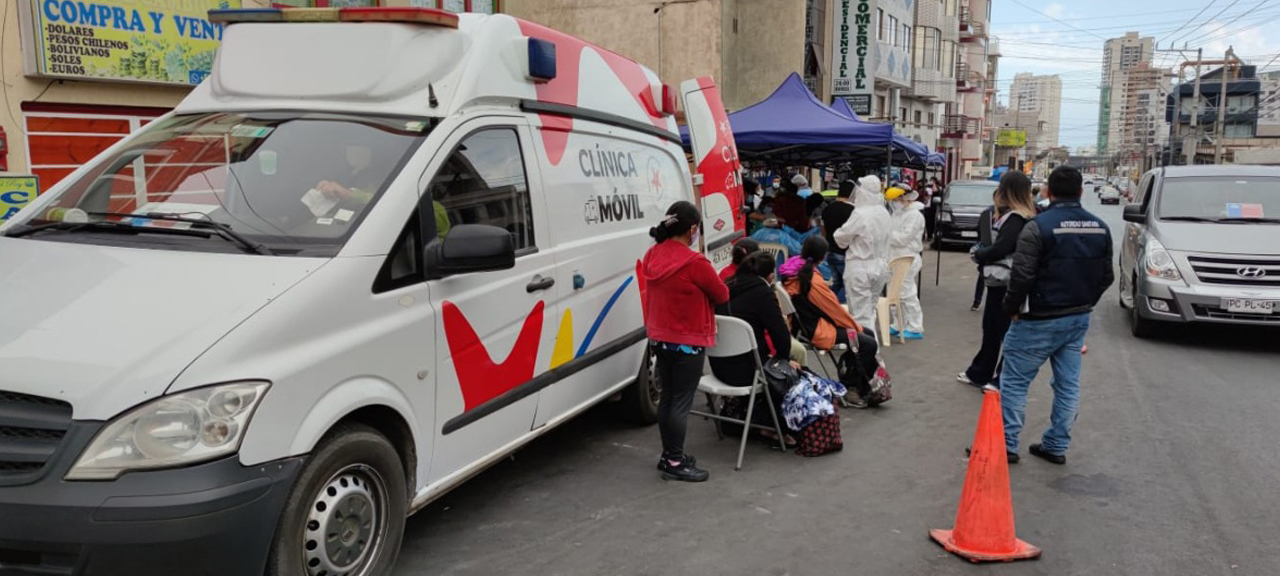 Clínica móvil aplicará test de antígenos en la comuna fronteriza de Colchane 