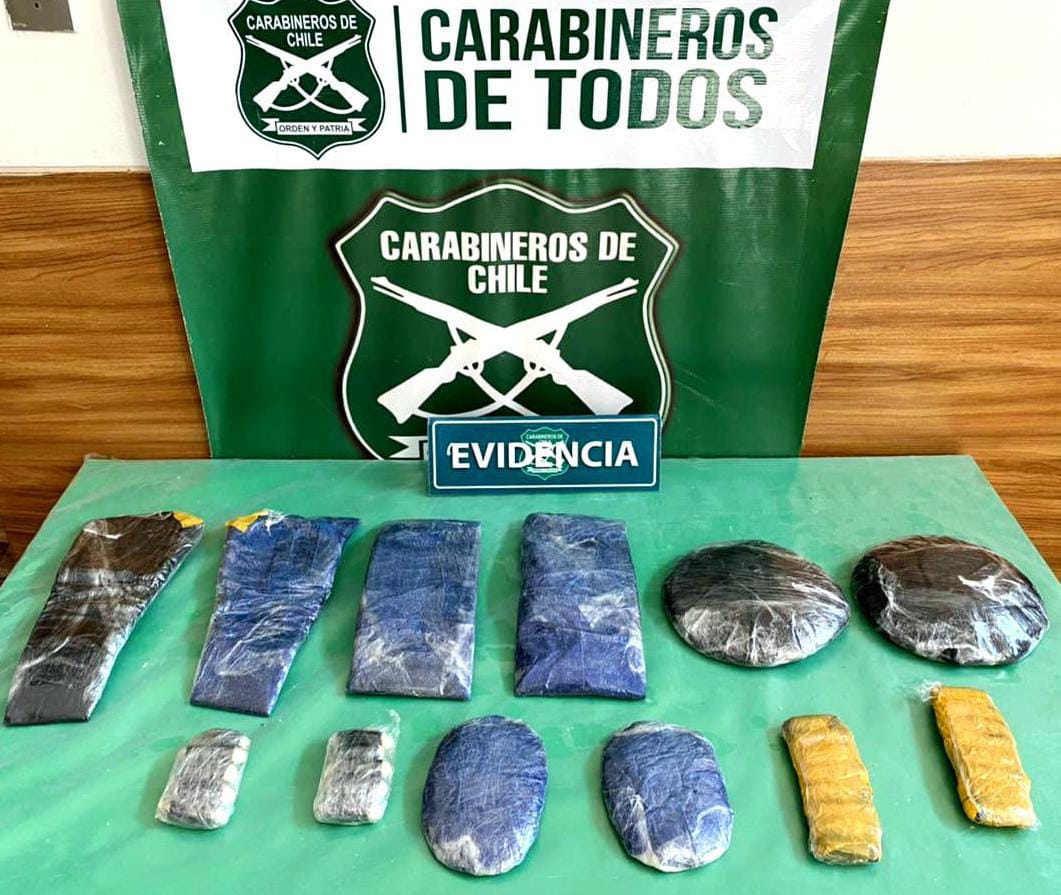 Cuatro mujeres detenidas: Viajaban con droga adosada al cuerpo