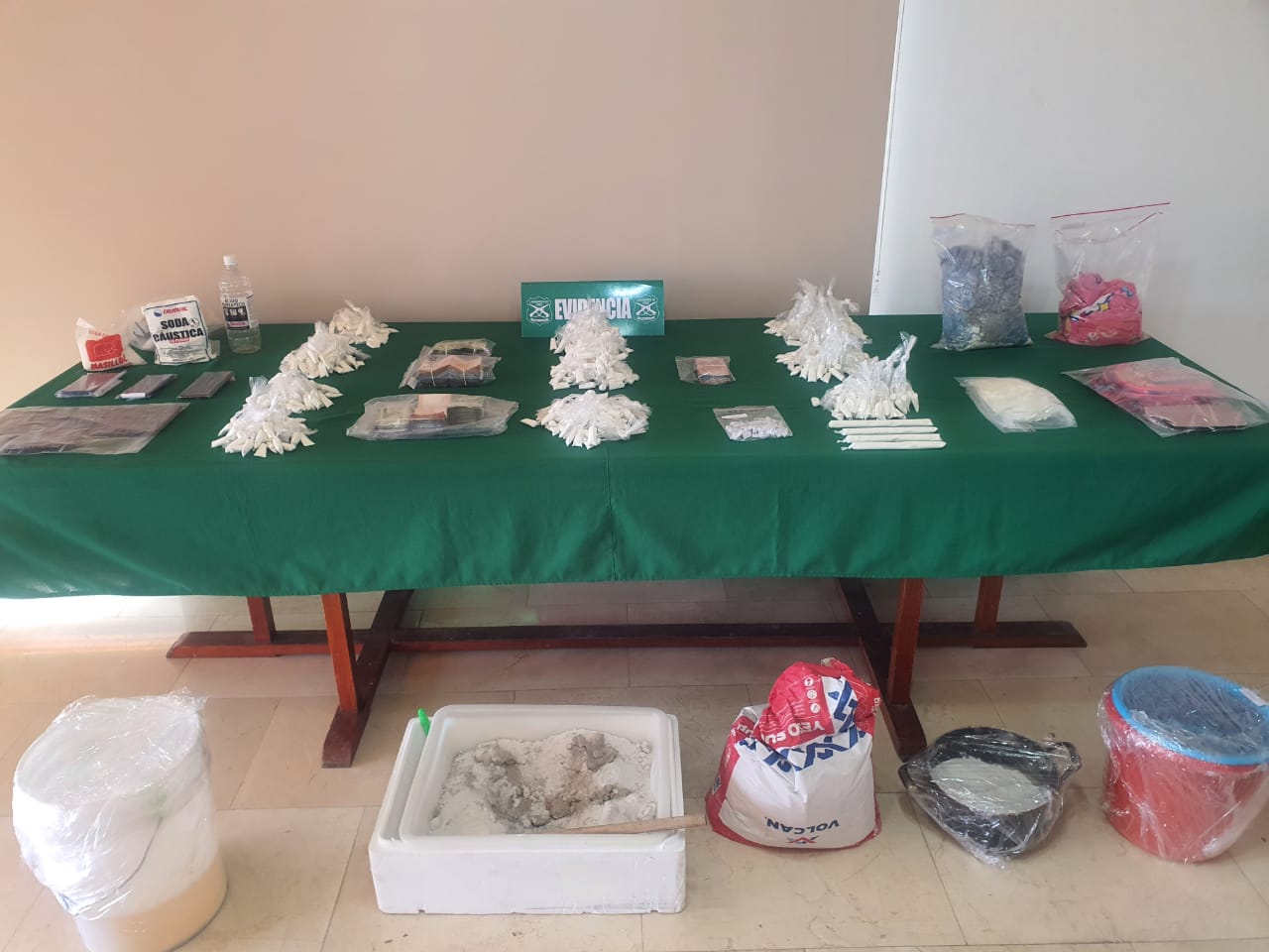 OS-7 de Carabineros detectó laboratorio clandestino de drogas en Iquique