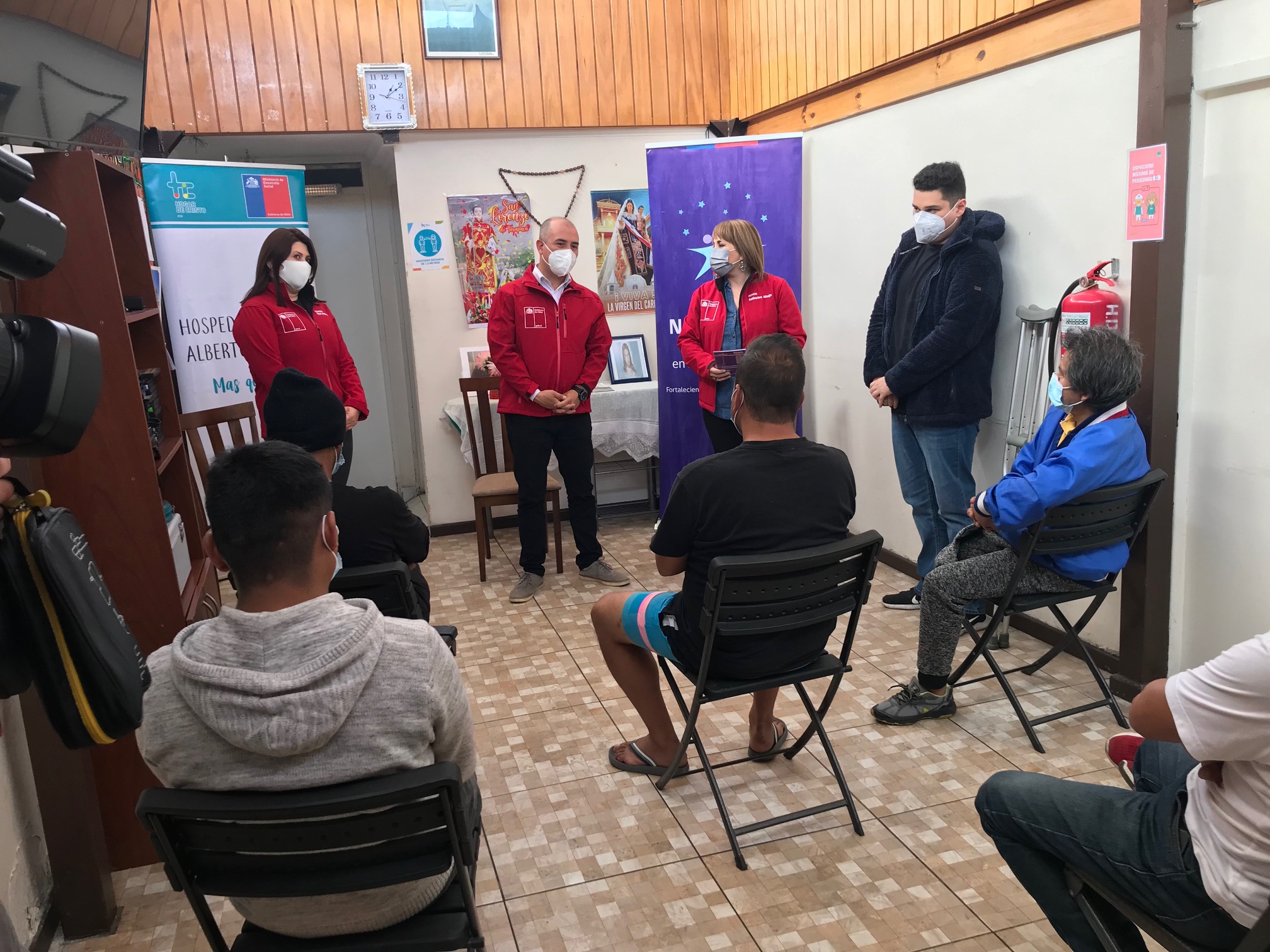 En Hospedería del Hogar de Cristo informan del IFE Universal y Laboral
