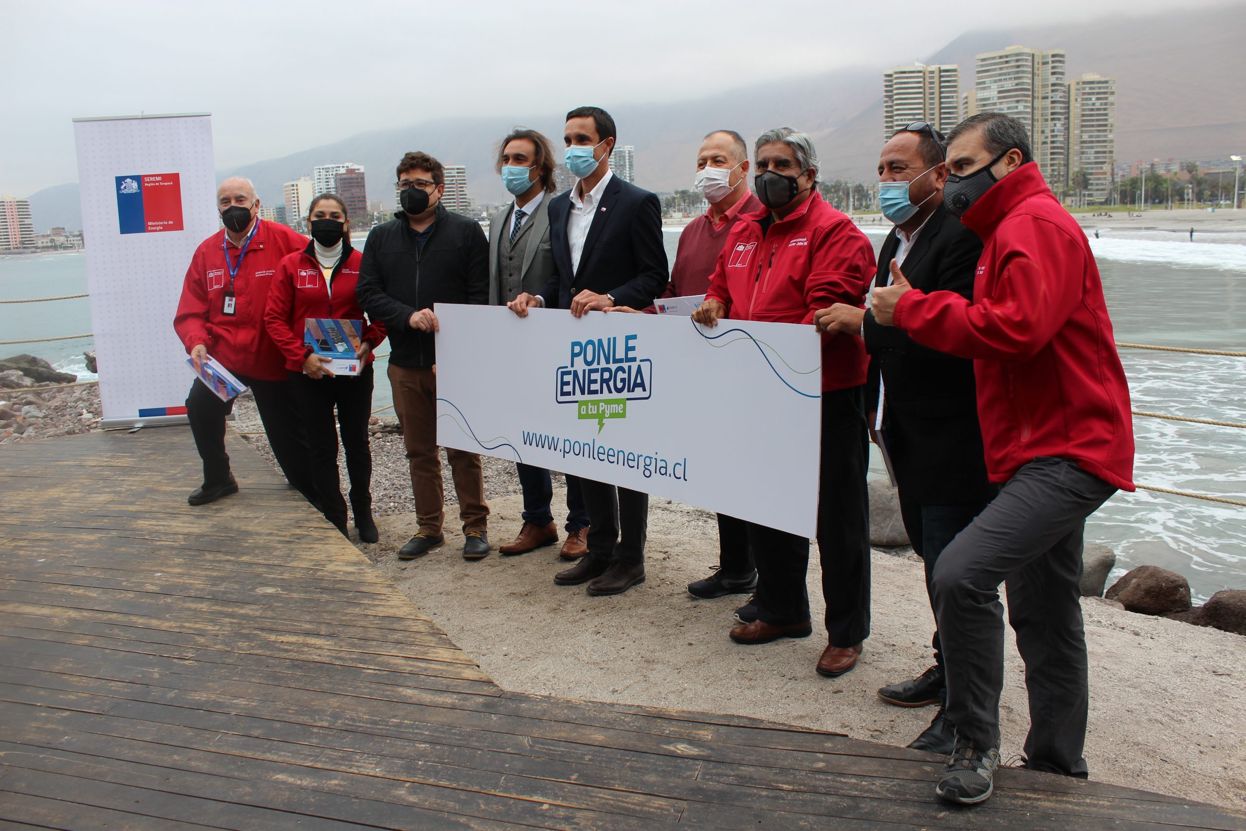 Biministro Jobet lanza Ponle Energía a tu Pyme en Tarapacá