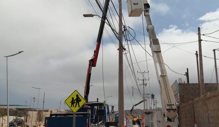 Corte programado de energía viernes 20 de agosto: CGE programa trabajos de fortalecimiento de la red eléctrica en sector sur de Alto Hospicio 