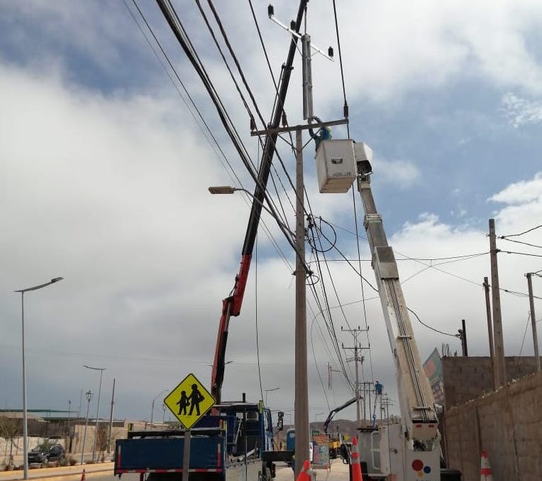 Corte programado de energía para el 18 de agosto: Avanza proyecto de ampliación de red eléctrica en sector Las Parcelas de Alto Hospicio 