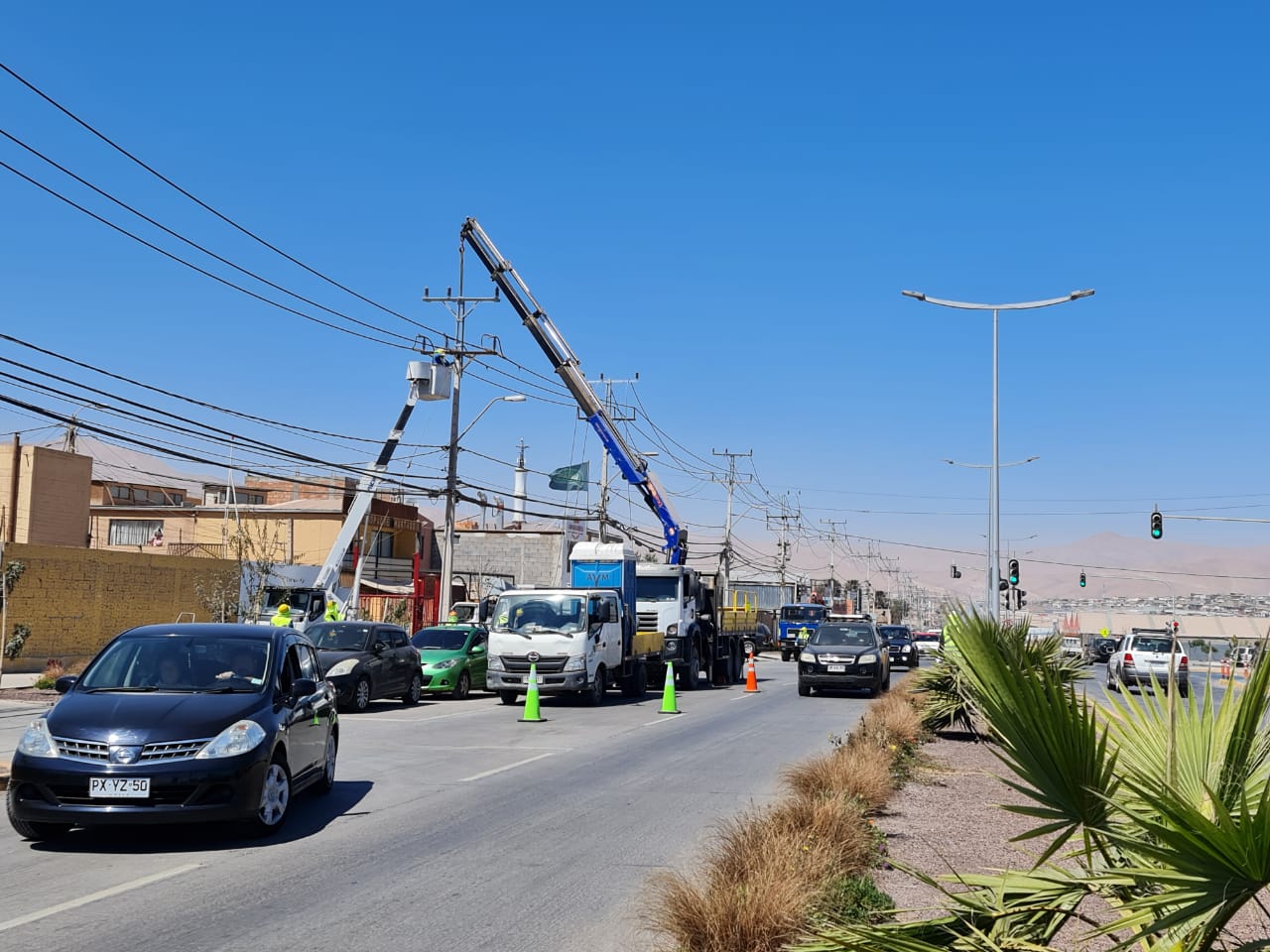 CGE informó corte programado de energía en sector Las Parcelas de Alto Hospicio