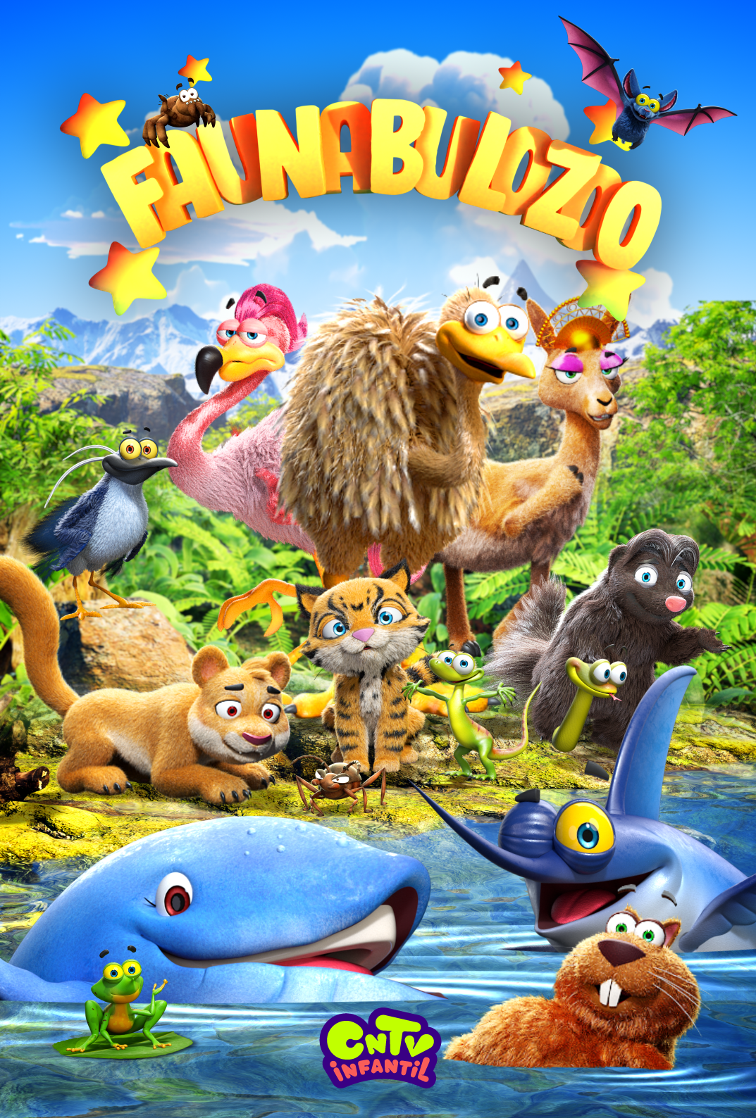 CNTV presenta serie animada sobre aves terrestres en el Altiplano chileno