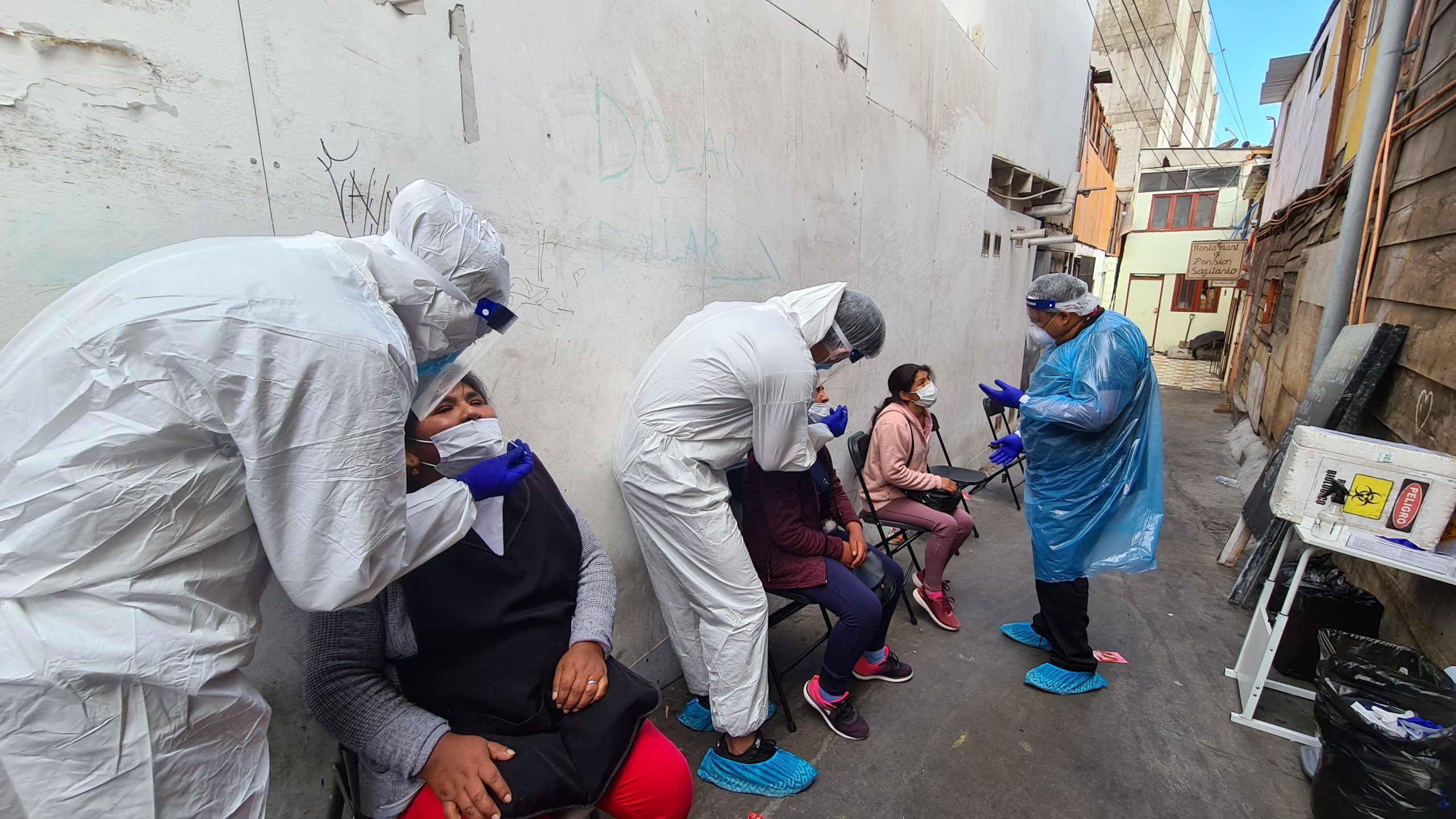 Barrio Boliviano: Secretaría Ministerial de Salud de Tarapacá realiza testeo masivo