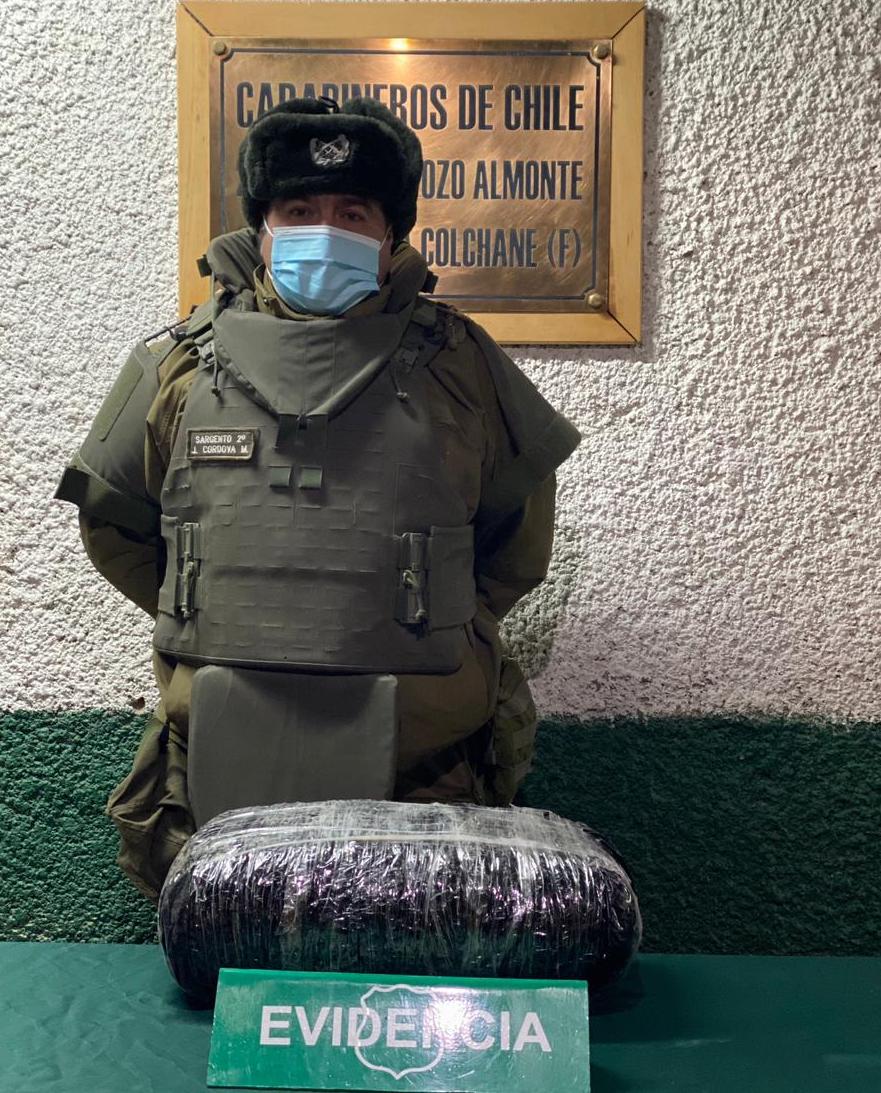 Detenido por tráfico de drogas en sector de Pisiga Carpa