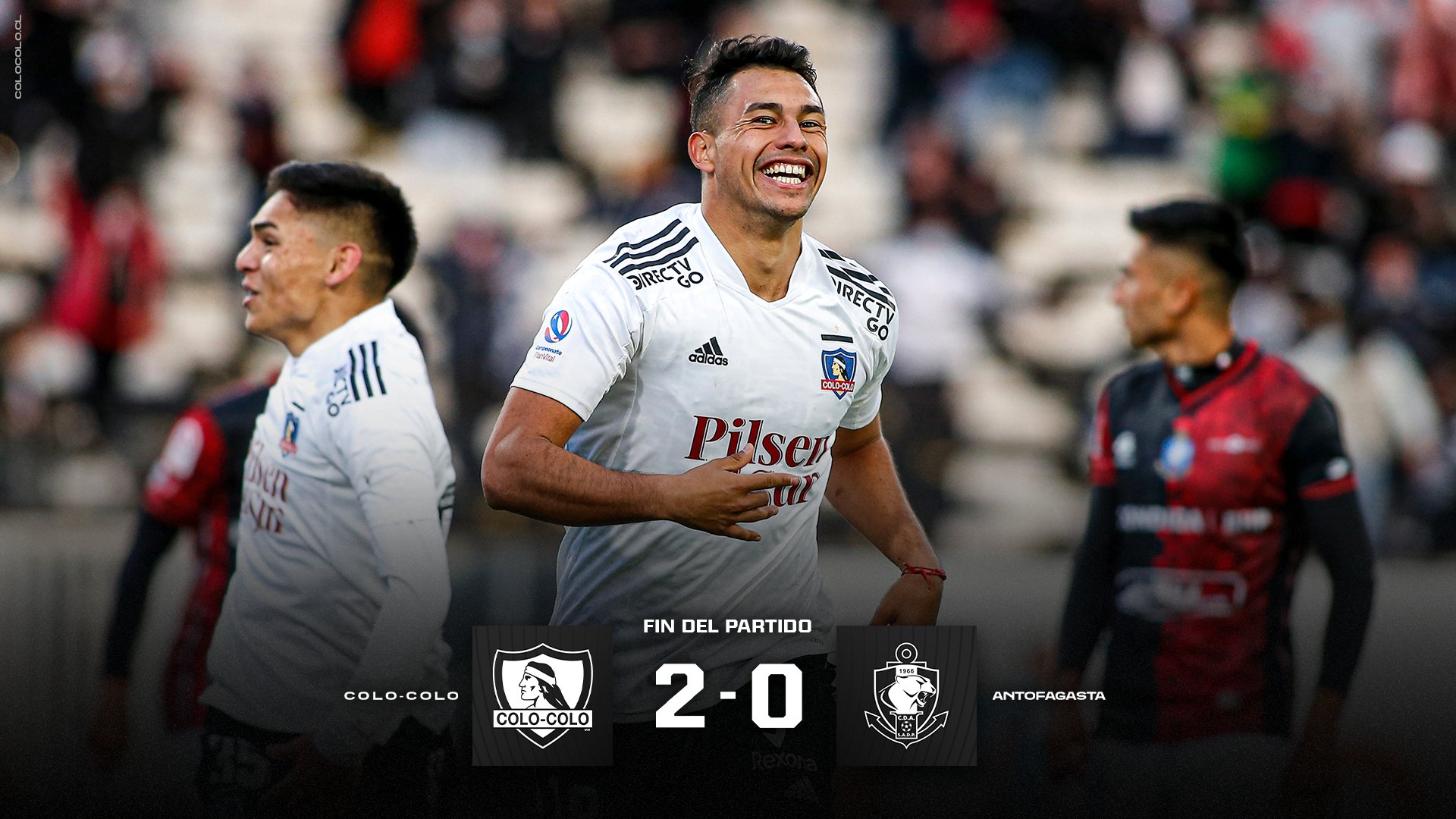 Colo Colo ganó 2-0 a Deportes Antofagasta