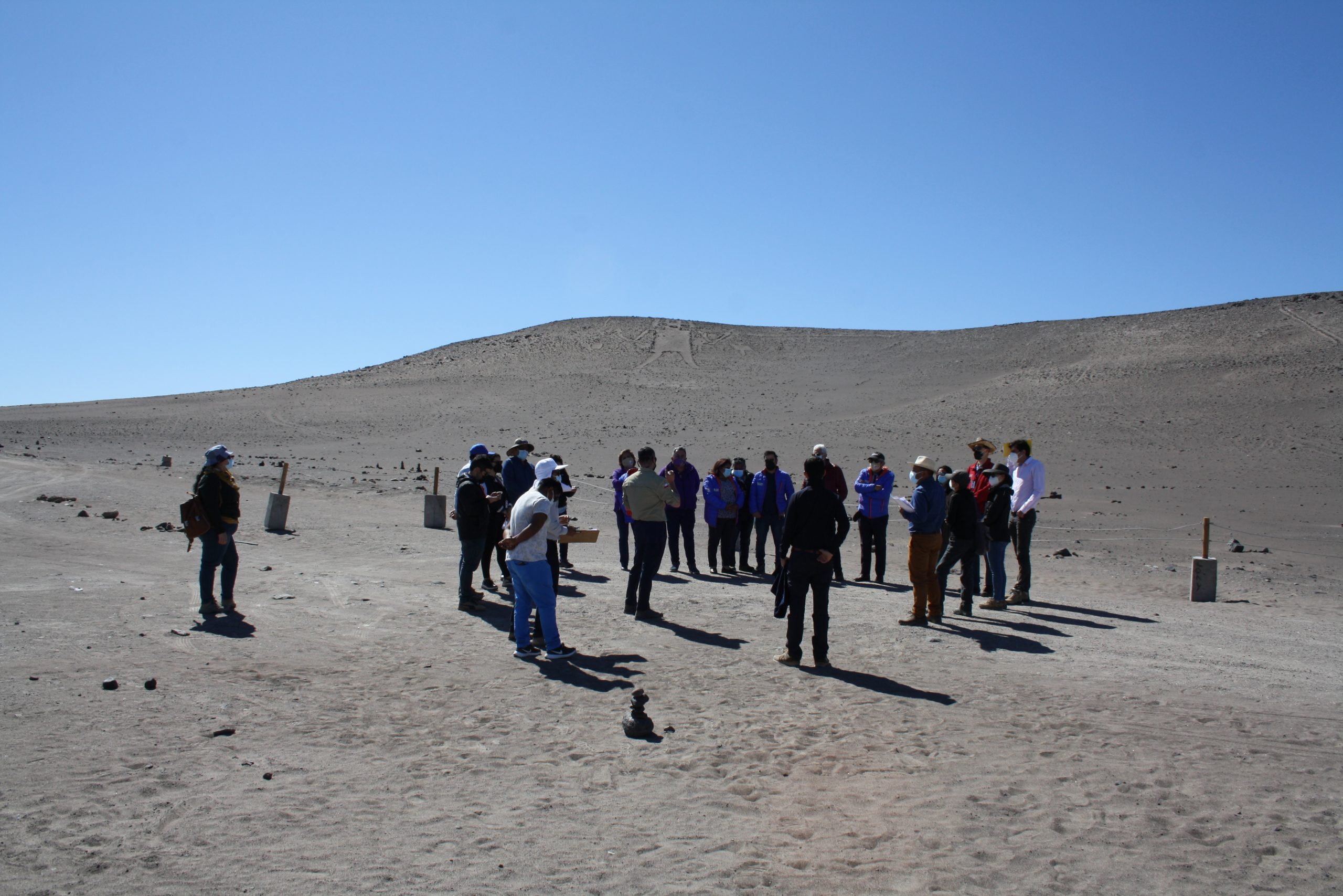 CORE gestiona mesa de trabajo para obras de protección del Gigante de Tarapacá