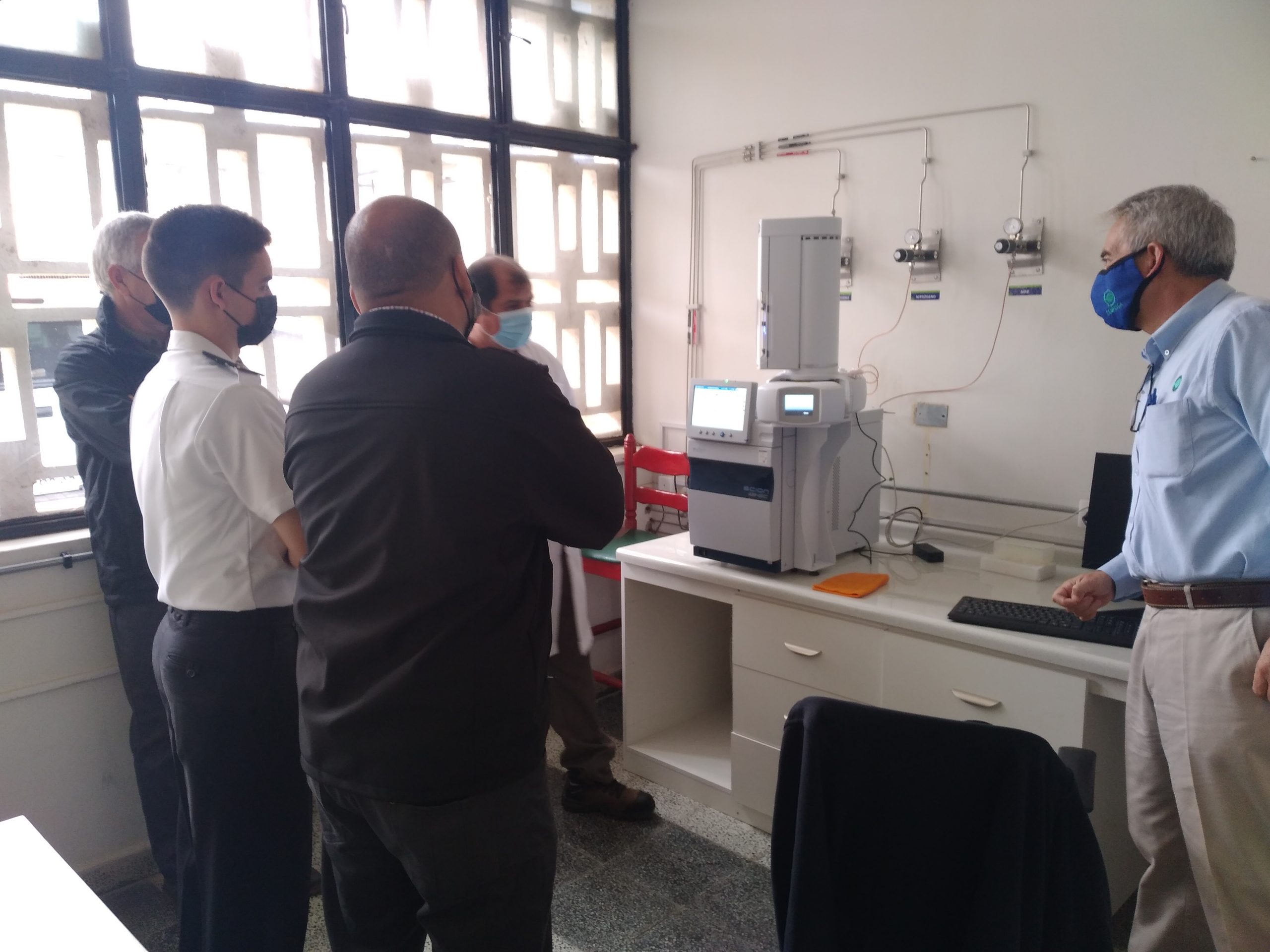 Instituto de Fomento Pesquero inaugura Laboratorio de Cromatografía de Gases