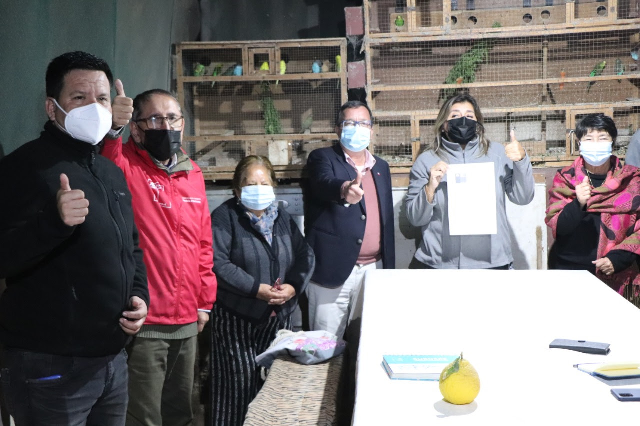 Subdere financia electrificación para vecinos de Valle de Vitor