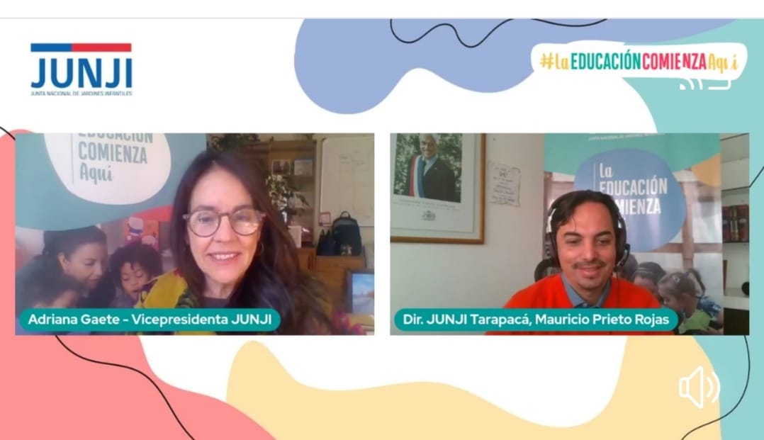 Vicepresidenta y director de JUNJI Tarapacá destacan la presencialidad de párvulos en jardines infantiles