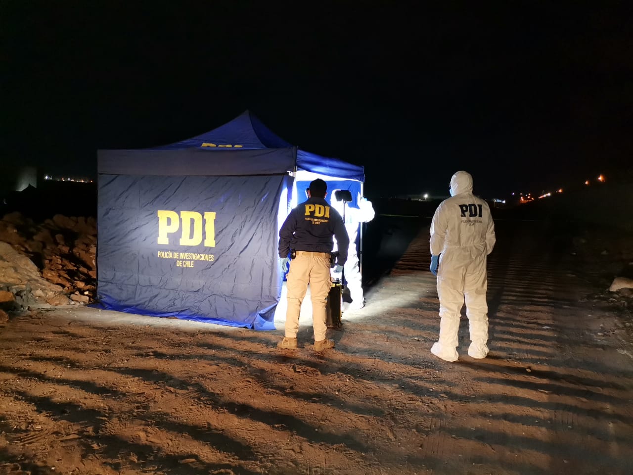 PDI Tarapacá investiga homicidio con arma de fuego en área El Boro de Alto Hospicio