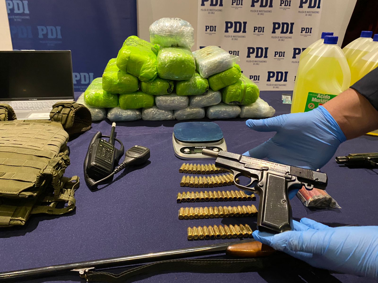 PDI Tarapacá desarticula organización criminal dedicada a clonar vehículos para cambiarlos por drogas