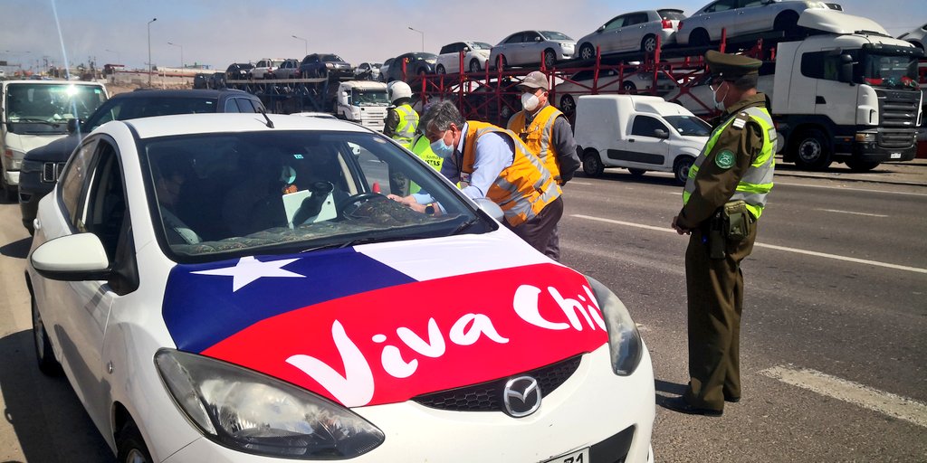 Transportes Tarapacá aumenta controles y refuerza mensaje de autocuidado