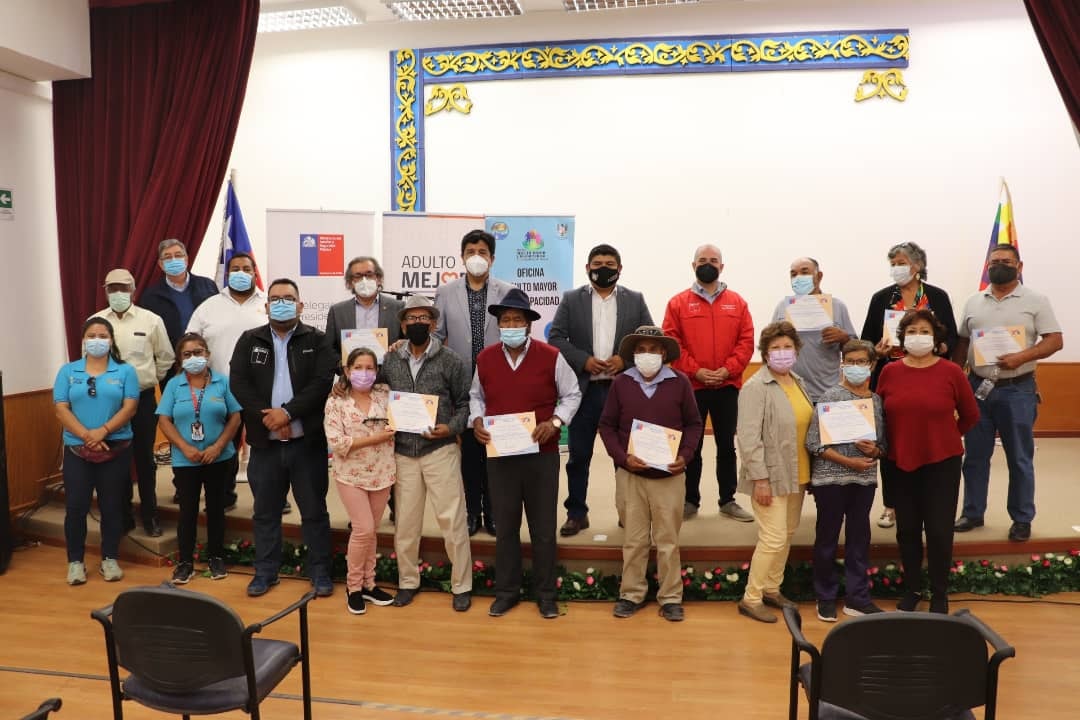 Provincia del Tamarugal con 15 organizaciones adjudicadas con el Fondo Nacional del Adulto Mayor 2021