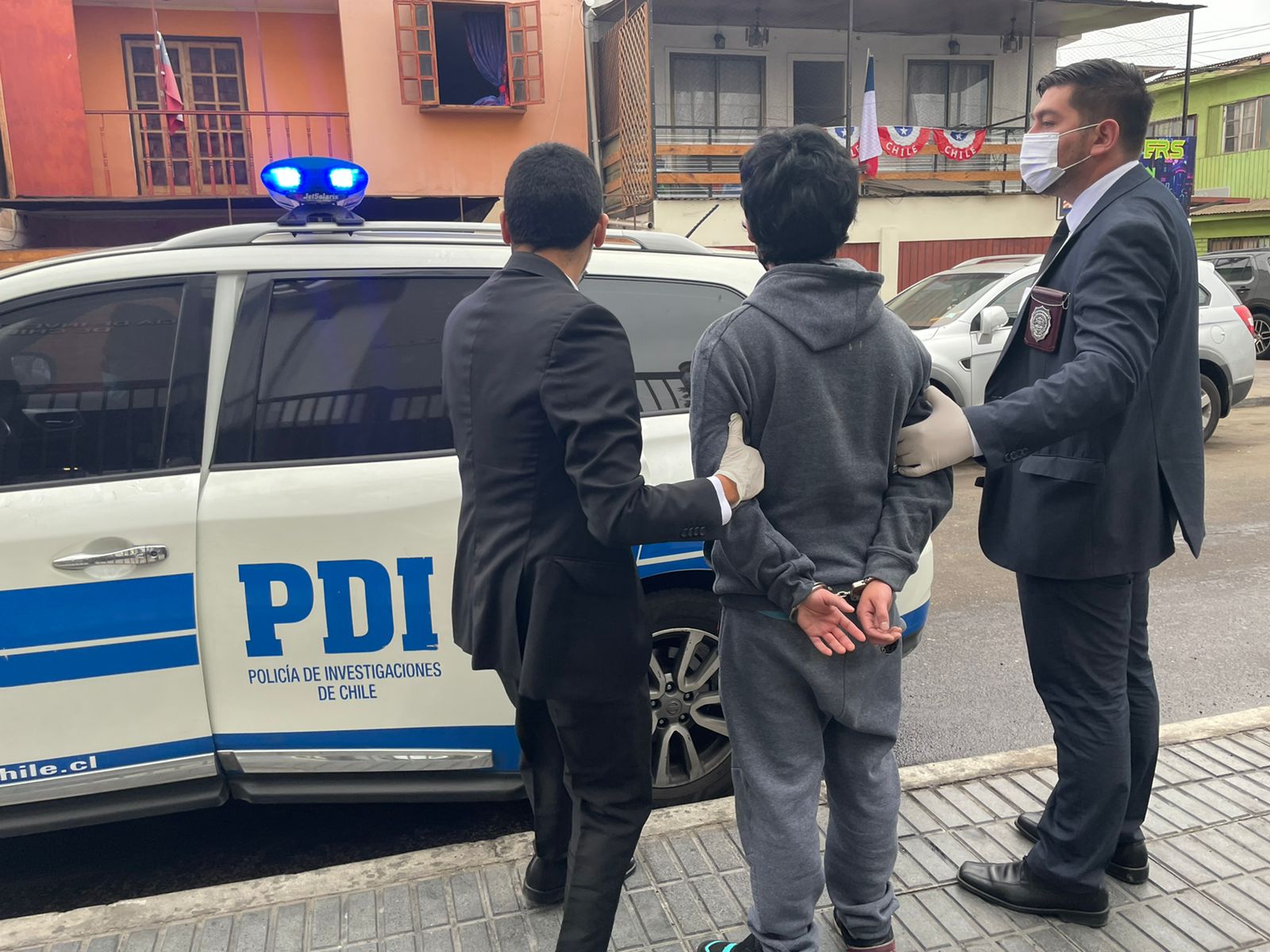 PDI detiene a imputado por abuso sexual de su hermana adolescente