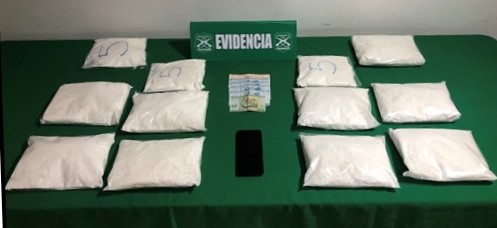 Detenido por tráfico de drogas e Ruta 15 Ch