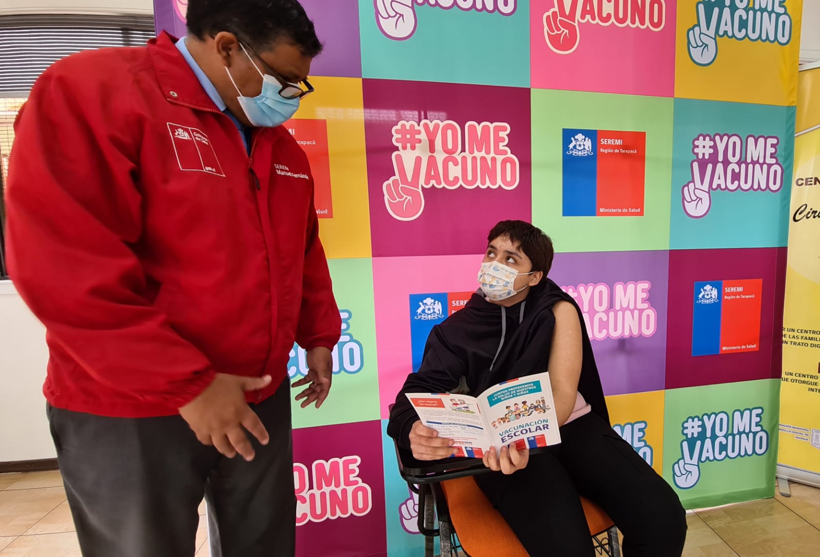 Inician campaña de Vacunación Escolar 2021