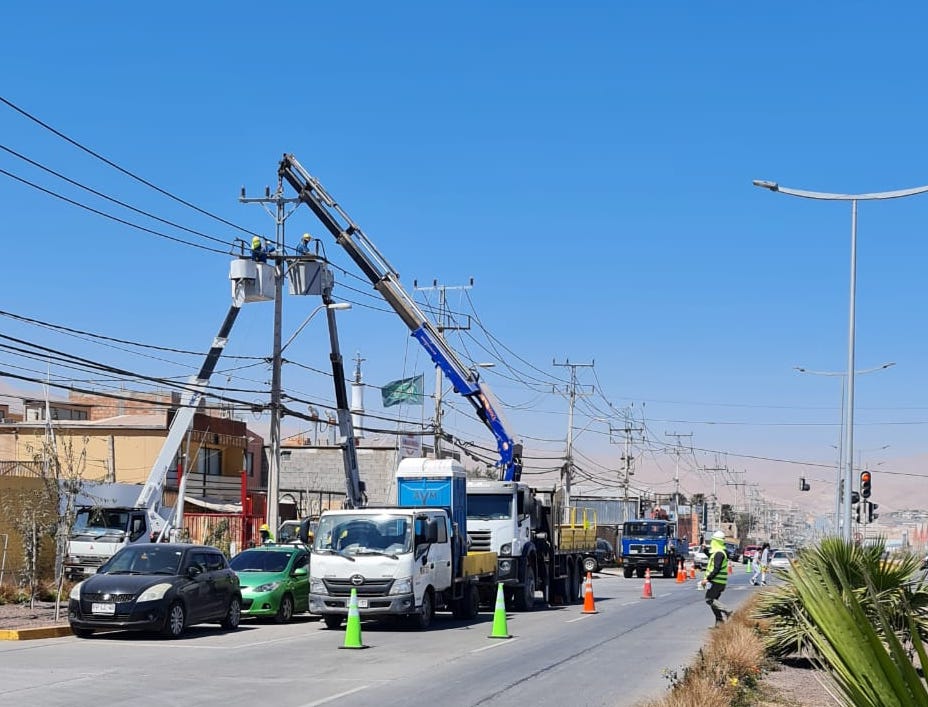 CGE informa corte programado de energía para domingo 3 de octubre en sector Las Parcelas