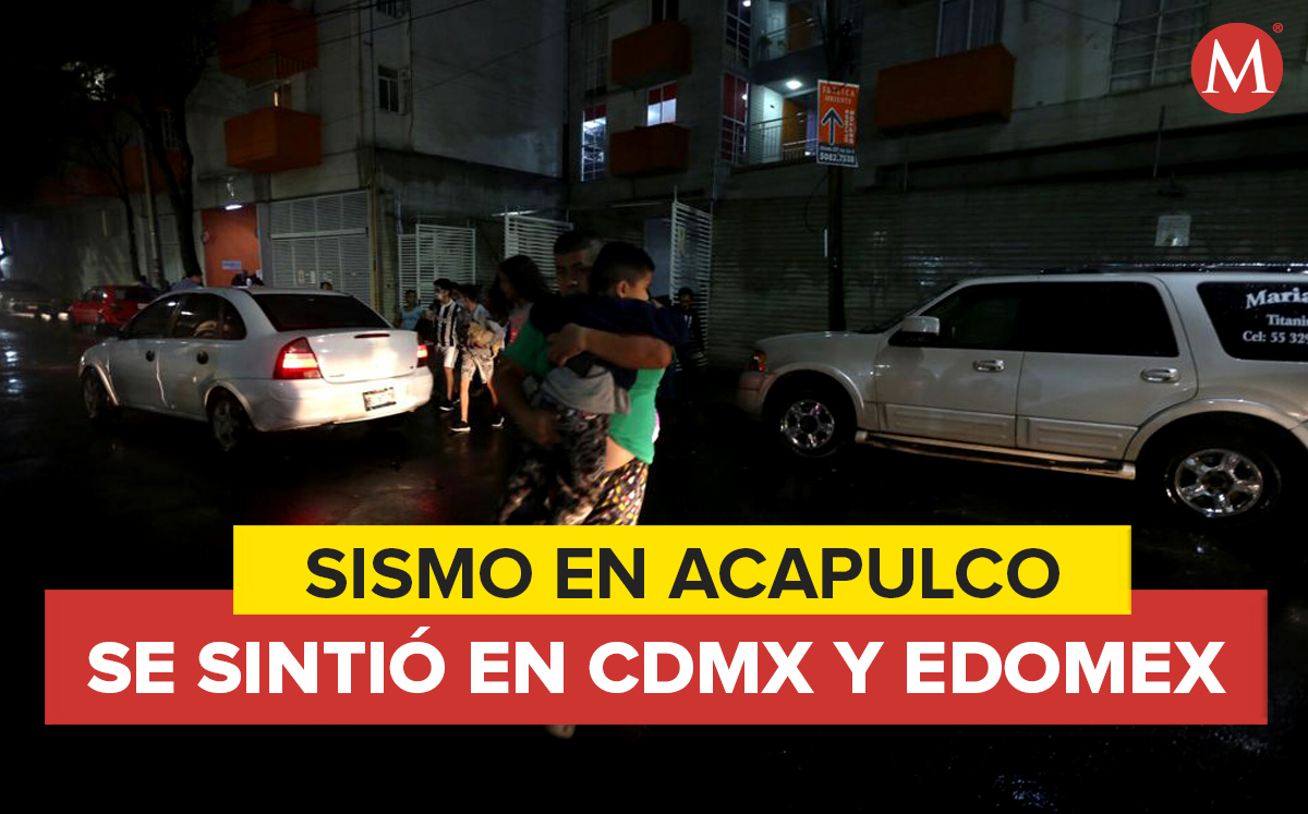 Terremoto 7.1 al sureste de Acapulco, México