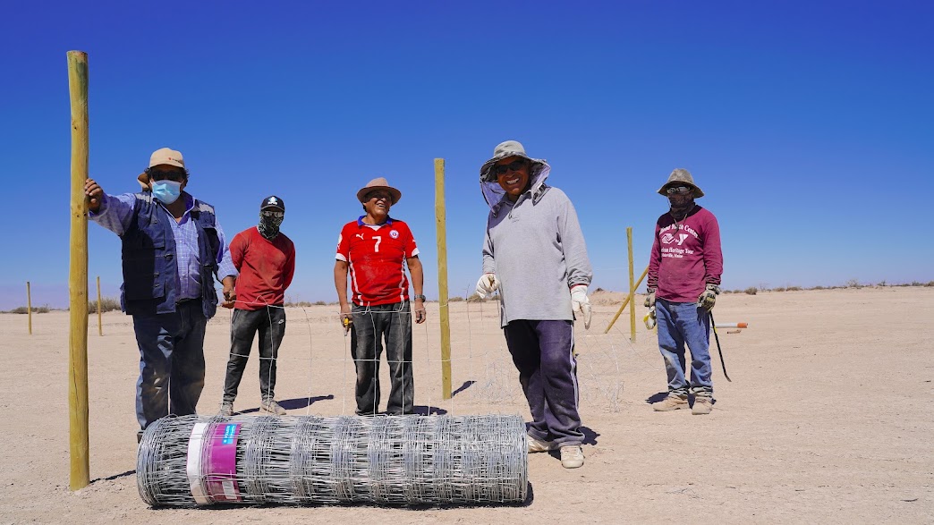 Ganaderos de la Pampa del Tamarugal avanzan en la construcción de Centro Productivo de Alfalfa